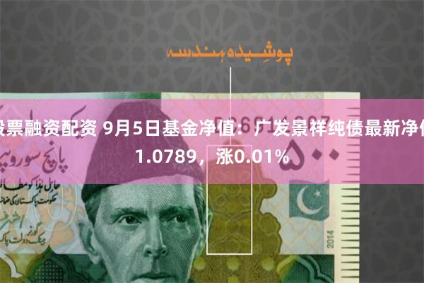 股票融资配资 9月5日基金净值：广发景祥纯债最新净值1.0789，涨0.01%