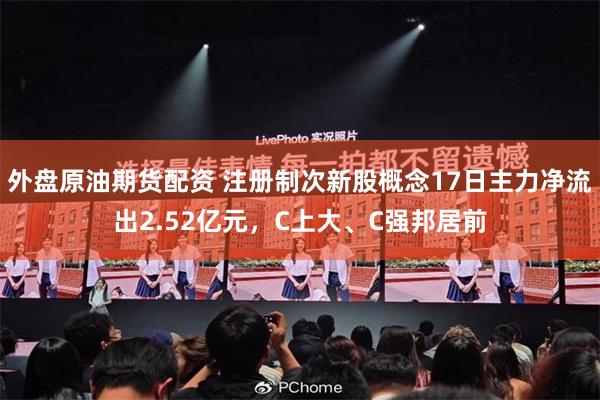 外盘原油期货配资 注册制次新股概念17日主力净流出2.52亿元，C上大、C强邦居前