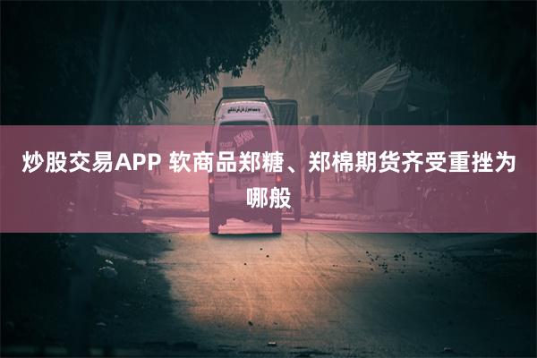 炒股交易APP 软商品郑糖、郑棉期货齐受重挫为哪般